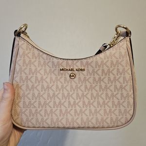 Michael Kors - Jet Set Charm Small Logo Pochette - Pink Shoulder Bag